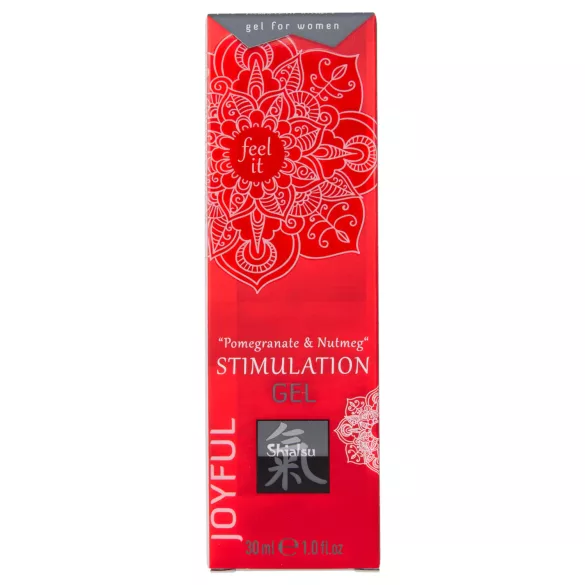HOT Shiatsu - stimulerende creme til kvinder - granatæble 30ml