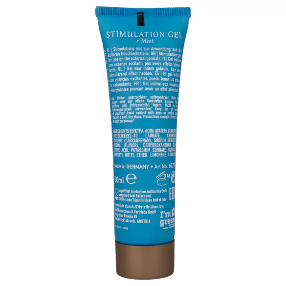 HOT Shiatsu Joyful - stimulerende creme til kvinder - mint - 30ml