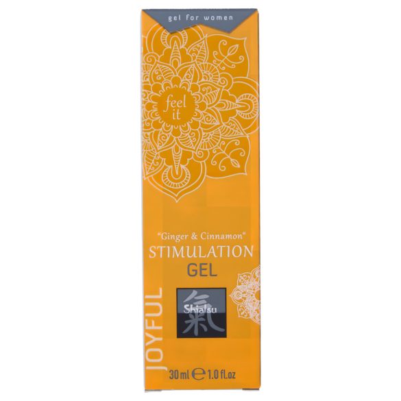 HOT Shiatsu - stimulerende creme til kvinder - ingefær og kanel (30ml)