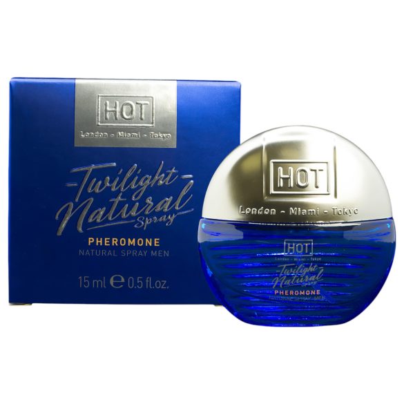 HOT Twilight Natural - feromonparfum til mænd (15ml) - duftfri