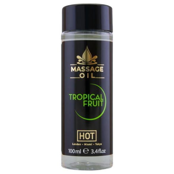 HOT hudpleje massageolie - tropiske frugter (100ml)