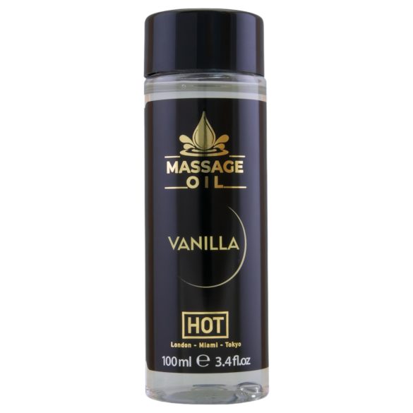 HOT hudpleje massageolie - vanilje (100 ml)