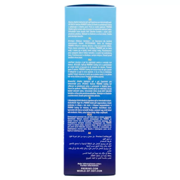 HOT Prorino - intim creme til mænd - kølende effekt - 100ml