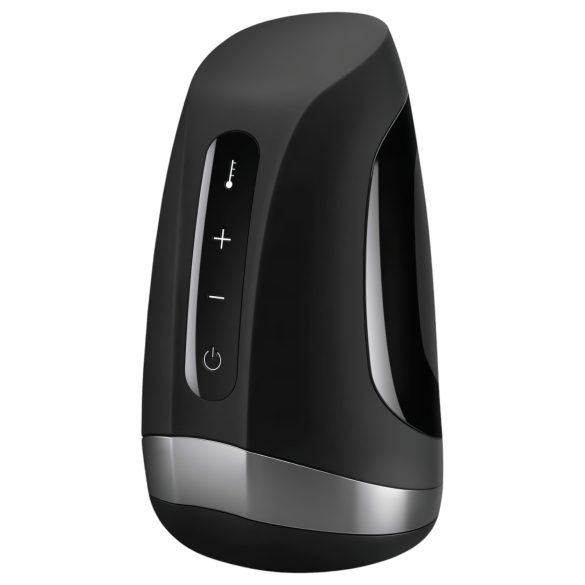 Satisfyer Men Varm Vibration - sort lidenskab