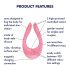 Satisfyer Endless Joy - genopladelig parvibrator (pink)