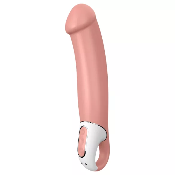 Satisfyer Master - vibrator med batteri - vandtæt - natur