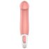 Satisfyer Master - vandtæt, genopladelig vibrator (natur)