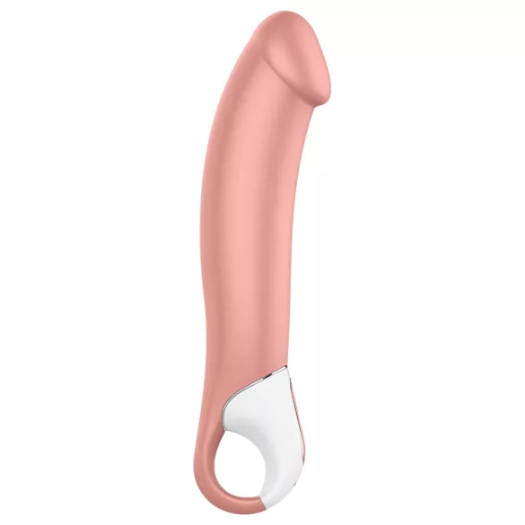 Satisfyer Master - vibrator med batteri - vandtæt - natur