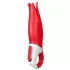 Satisfyer Power Flower - vibrator - opladelig vandtæt - rød