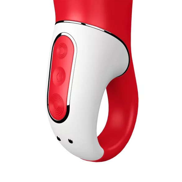 Satisfyer Power Flower - vibrator - opladelig vandtæt - rød