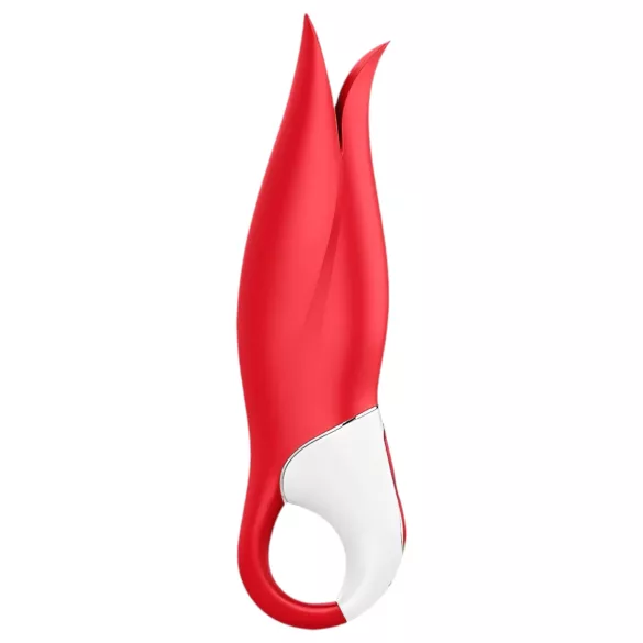 Satisfyer Power Flower - vibrator - opladelig vandtæt - rød
