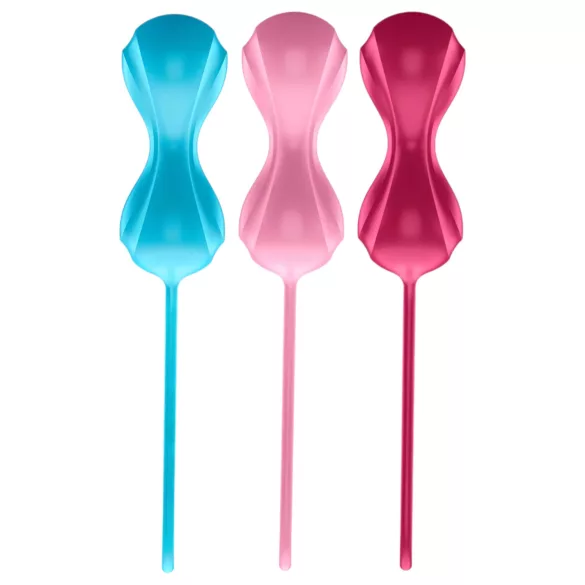 Satisfyer Power Balls - bækkenbundskugler sæt med bevægelige kugler 3 stk