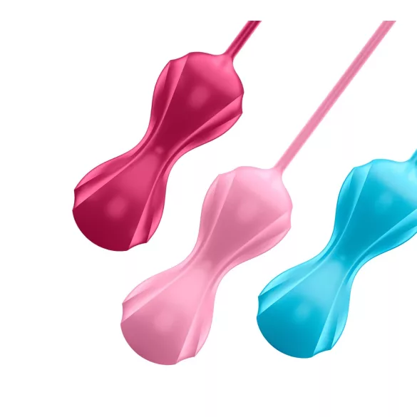 Satisfyer Power Balls - bækkenbundskugler sæt med bevægelige kugler 3 stk