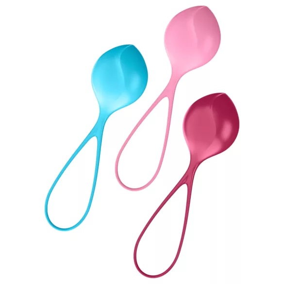 Satisfyer - bækkenbundskugler sæt - 3 stk - geishakugler