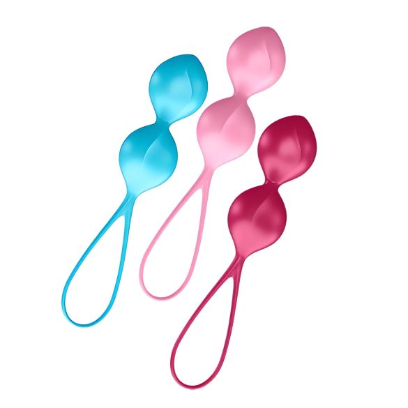 Satisfyer V Balls - Geisha Kugle Duo Sæt (3-dele)