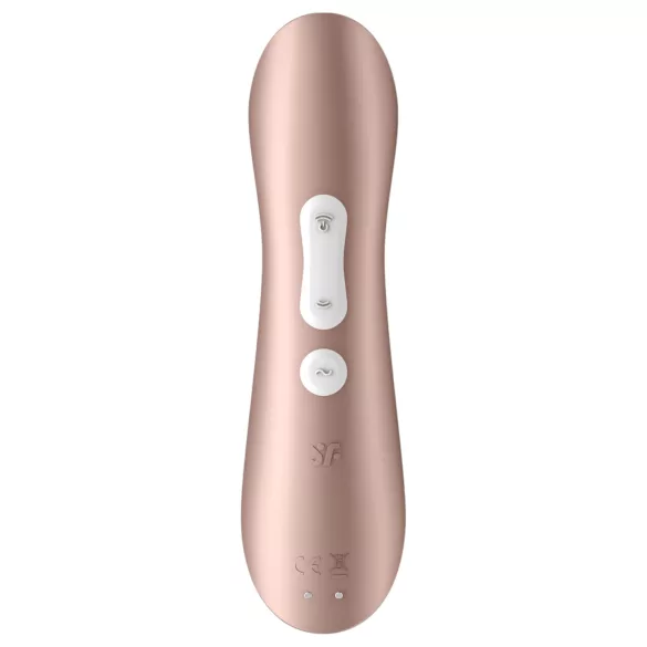 Satisfyer Pro 2+ - genopladelig klitorisvibrator (brun)