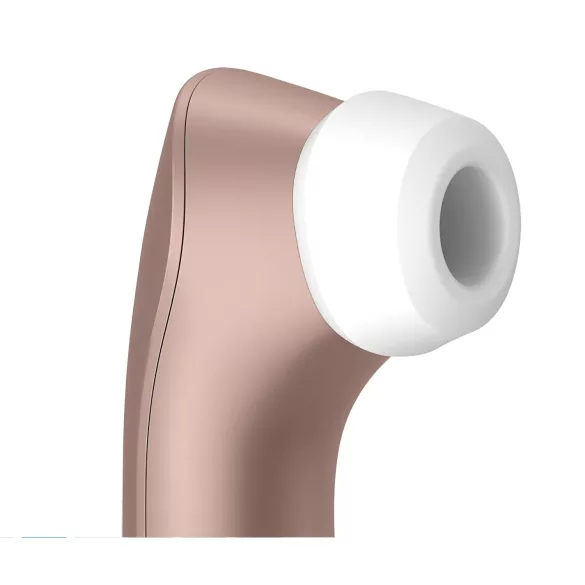 Satisfyer Pro 2+ - genopladelig klitorisvibrator (brun)
