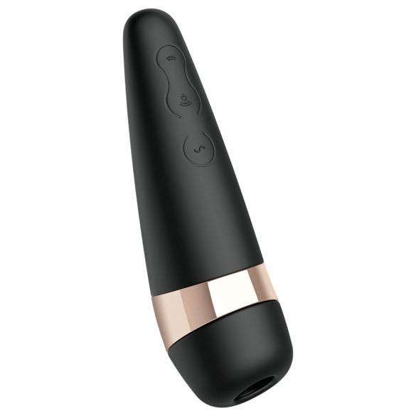 Satisfyer Pro 3+ - Vandtæt, genopladelig klitorisvibrator (sort)