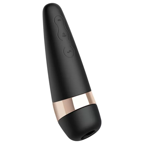Satisfyer Pro 3+ - klitorisvibrator - vandtæt, genopladelig - sort