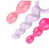 Satisfyer Booty Call - farvefuldt anal plug sæt (3 dele)