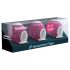 Satisfyer Æg Bubble - æg onaniprodukt (3 stk.)