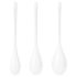 Satisfyer Yoni Power 1 - hvid bækkenbundssæt (3 stk)