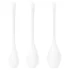Satisfyer - bækkenbundskugler sæt - 3 stk - hvid