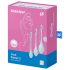 Satisfyer Yoni Power 2 - geishakugle sæt - blå (3 dele)