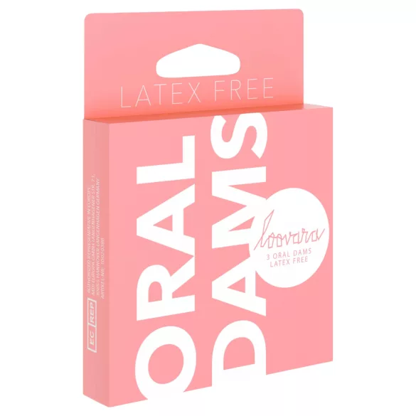 Loovara Oral Dams - latexfri oralklud (3 stk)