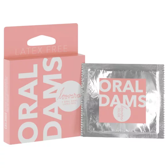 Loovara Oral Dams - latexfri oralklud (3 stk)