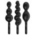 Satisfyer Booty Call - anal plug sæt - sort (3 dele)
