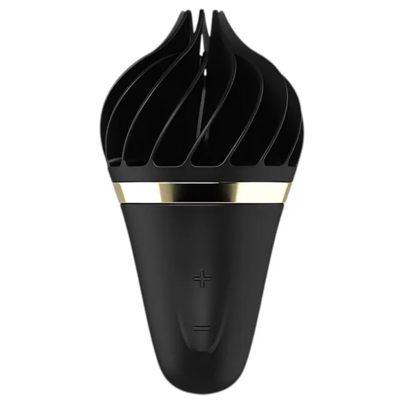 Satisfyer Sweet Treat - klitorisvibrator med rotation - genopladelig - sort