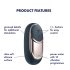 Satisfyer Dark Desire - Genopladelig klitorisstimulator (sort)