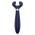 Satisfyer Endless Fun - genopladelig, vandtæt parvibrator (blå)