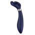 Satisfyer Endless Fun - genopladelig, vandtæt parvibrator (blå)