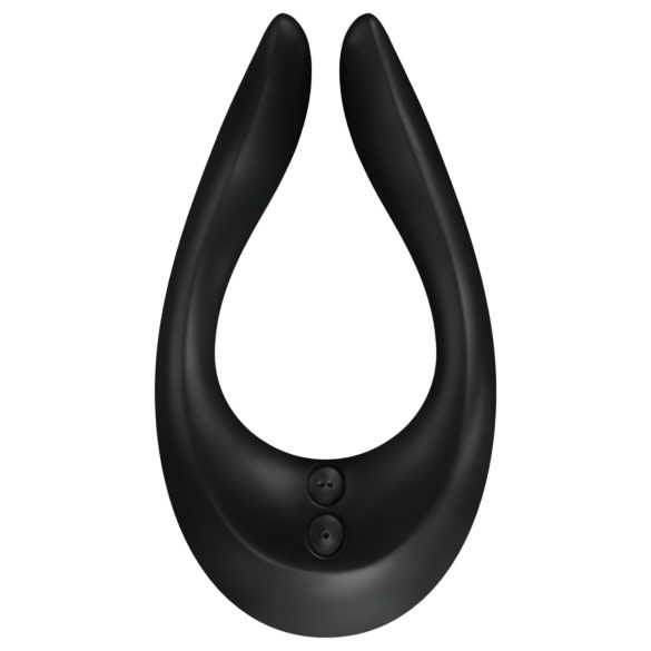 Satisfyer Endless Joy - genopladelig, vandtæt parvibrator (sort)