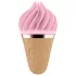 Satisfyer Sweet Treat - genopladelig, roterende klitorisvibrator (pink-brun)