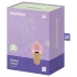 Satisfyer Sweet Treat - genopladelig, roterende klitorisvibrator (pink-brun)