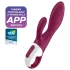 Satisfyer Heated Affair - klitorisvibrator med varme - rød