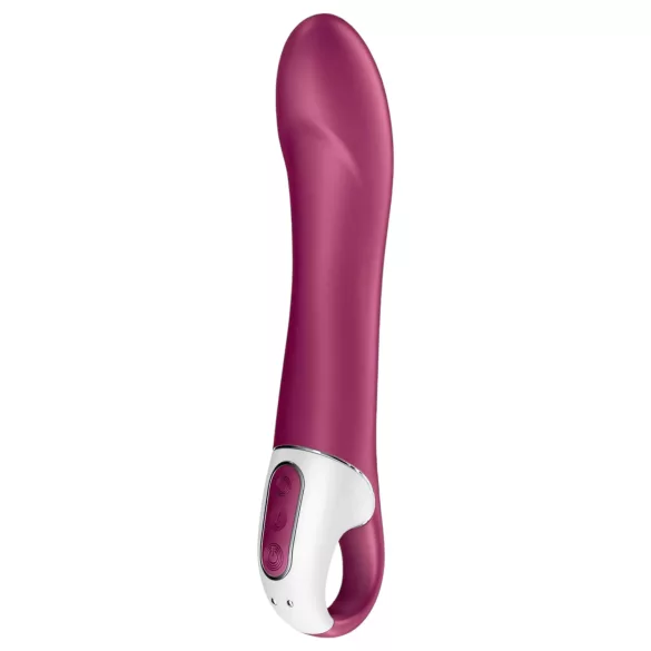 Satisfyer Big Heat - G-punktsvibrator med varme - genopladelig - rød