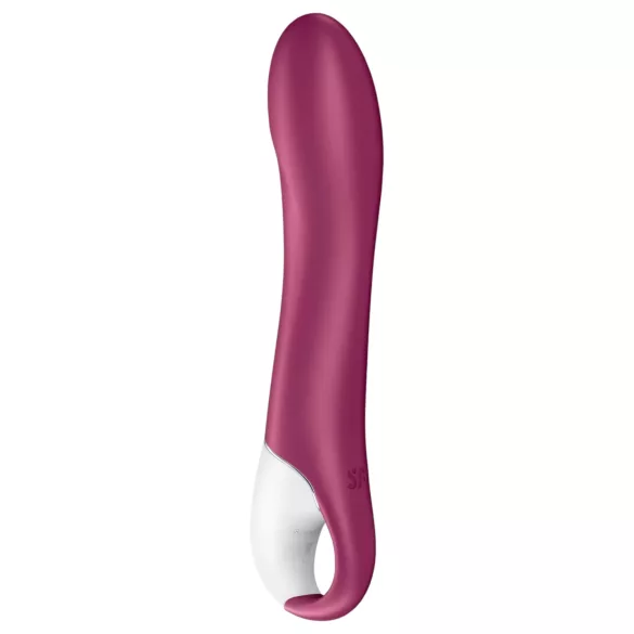 Satisfyer Big Heat - G-punktsvibrator med varme - genopladelig - rød