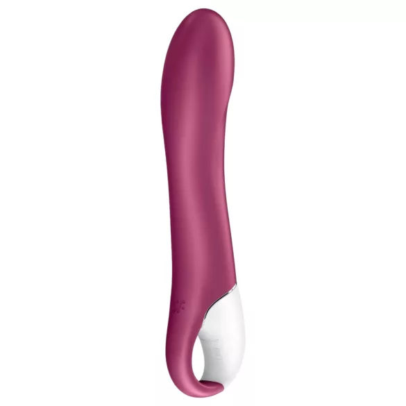 Satisfyer Big Heat - G-punktsvibrator med varme - genopladelig - rød