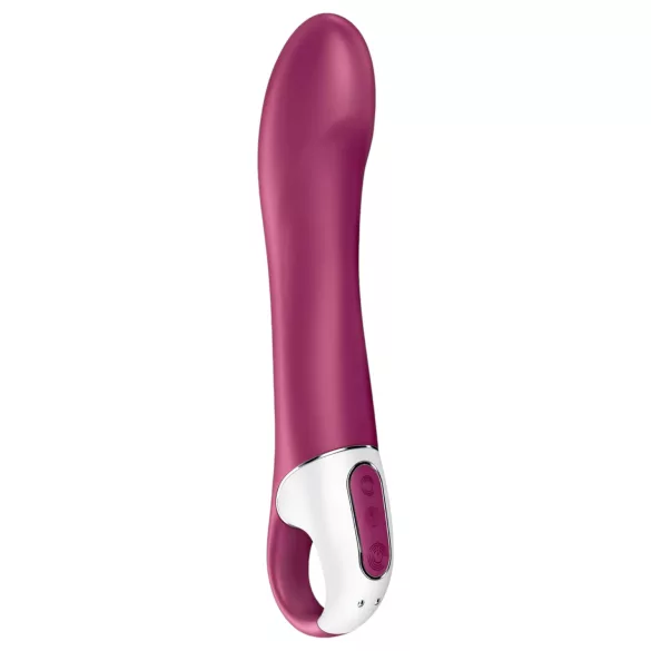 Satisfyer Big Heat - G-punktsvibrator med varme - genopladelig - rød