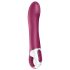 Satisfyer Big Heat - genopladelig G-punkt vibrator med varme (rød)