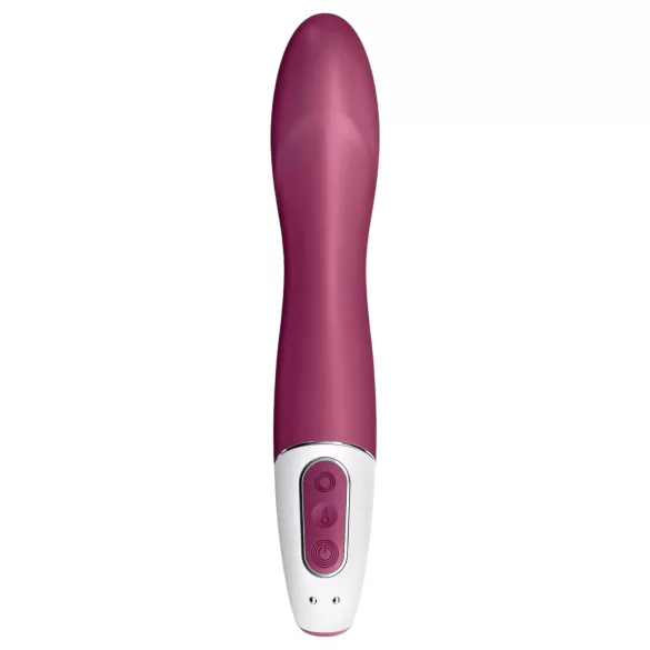 Satisfyer Big Heat - G-punktsvibrator med varme - genopladelig - rød