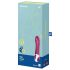 Satisfyer Big Heat - genopladelig G-punkt vibrator med varme (rød)