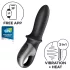 Satisfyer Hot Passion - App-styret varmende analvibrator (sort)