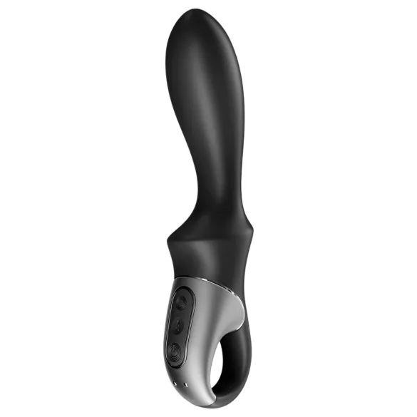 Satisfyer Heat Climax - App-styret opvarmet analvibrator (sort)