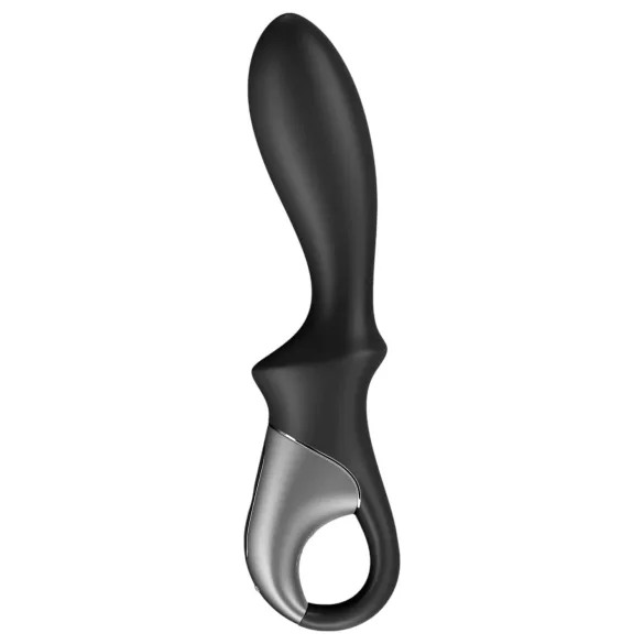 Satisfyer Heat Climax - App-styret opvarmet analvibrator (sort)