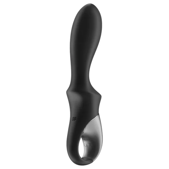 Satisfyer Heat Climax - App-styret opvarmet analvibrator (sort)